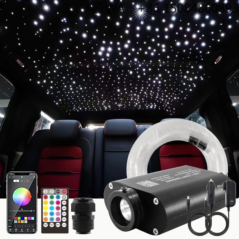 Home Cinema Interiors - Lampu Langit-Langit Serat Optik LED RGBW