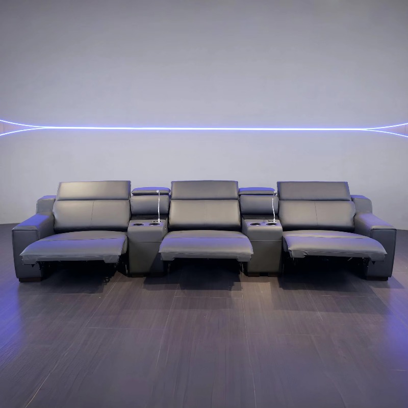 Home Cinema Interiors - Sofa Ruang Keluarga Mewah Fungsional, Kursi