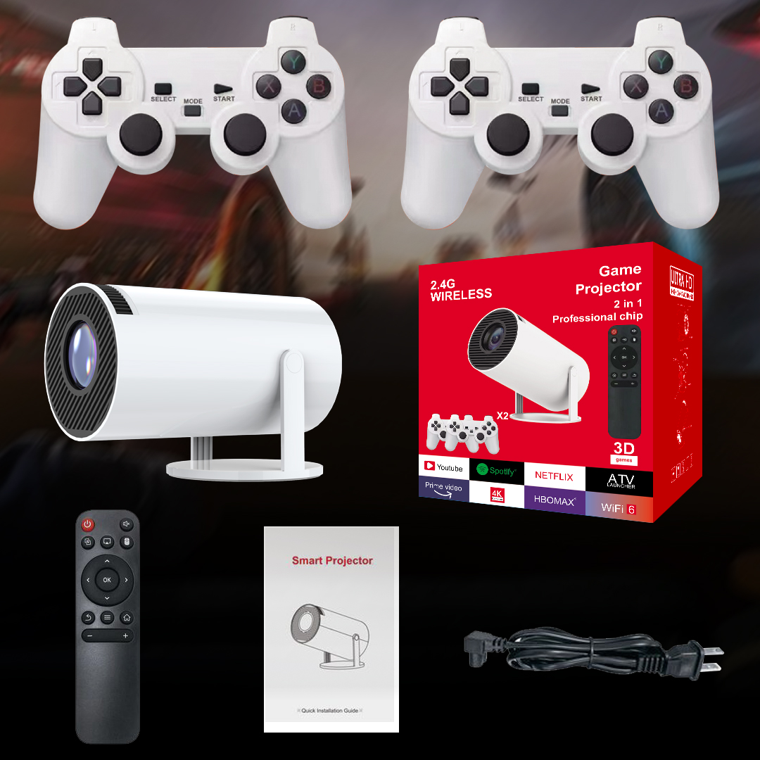 Netflix Home Cinema - Proyektor Game 3D 2 In 1