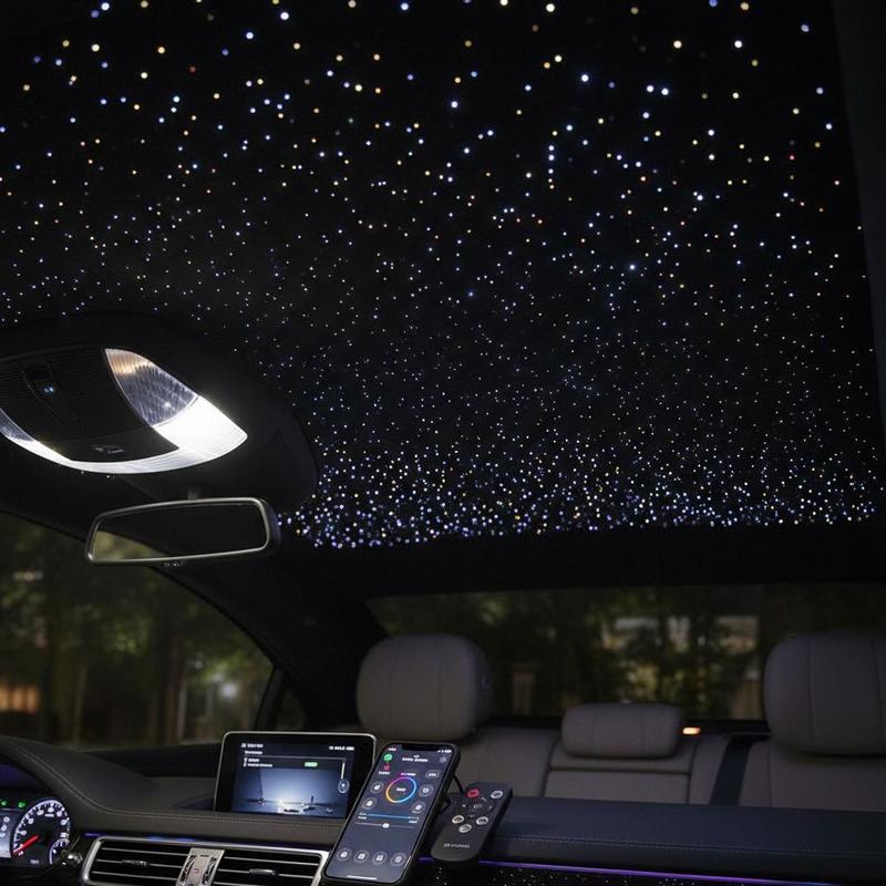 Home Cinema Interiors - Pencahayaan Langit-langit Bintang Serat Optik 150