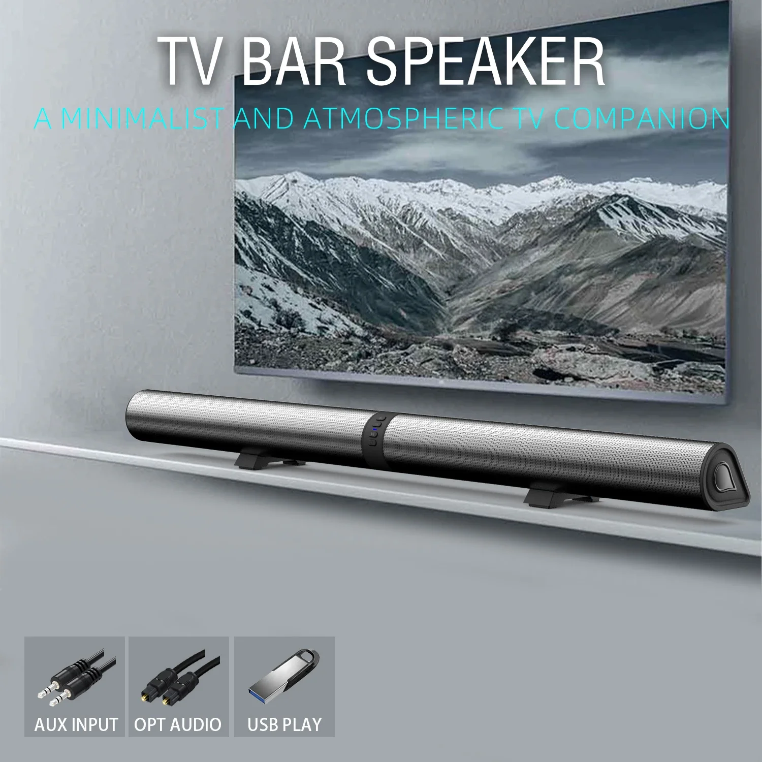Soundbar FM untuk TV, Speaker  - Home Cinema Of Soundbar ulasan dan harga