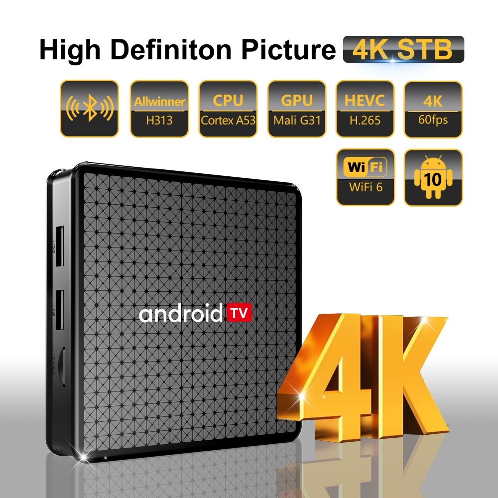 Wudung X5 TV Box AndroidTV All - Netflix Home Cinema ulasan dan harga