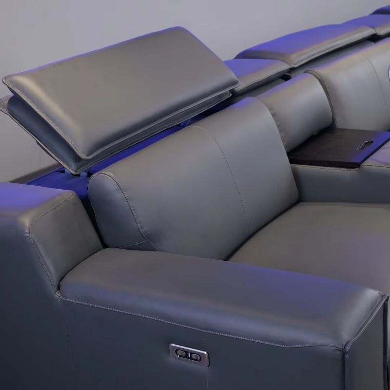 Sofa Ruang Keluarga Mewah Fung - Home Cinema Interiors ulasan dan harga