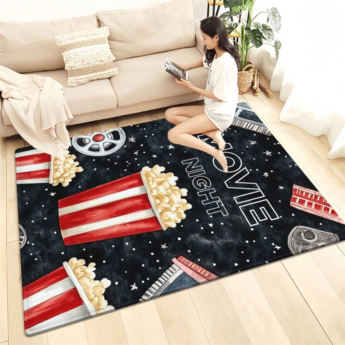 Keset Pintu Malam Hari Tema Fi - Home Cinema Room Size ulasan dan harga