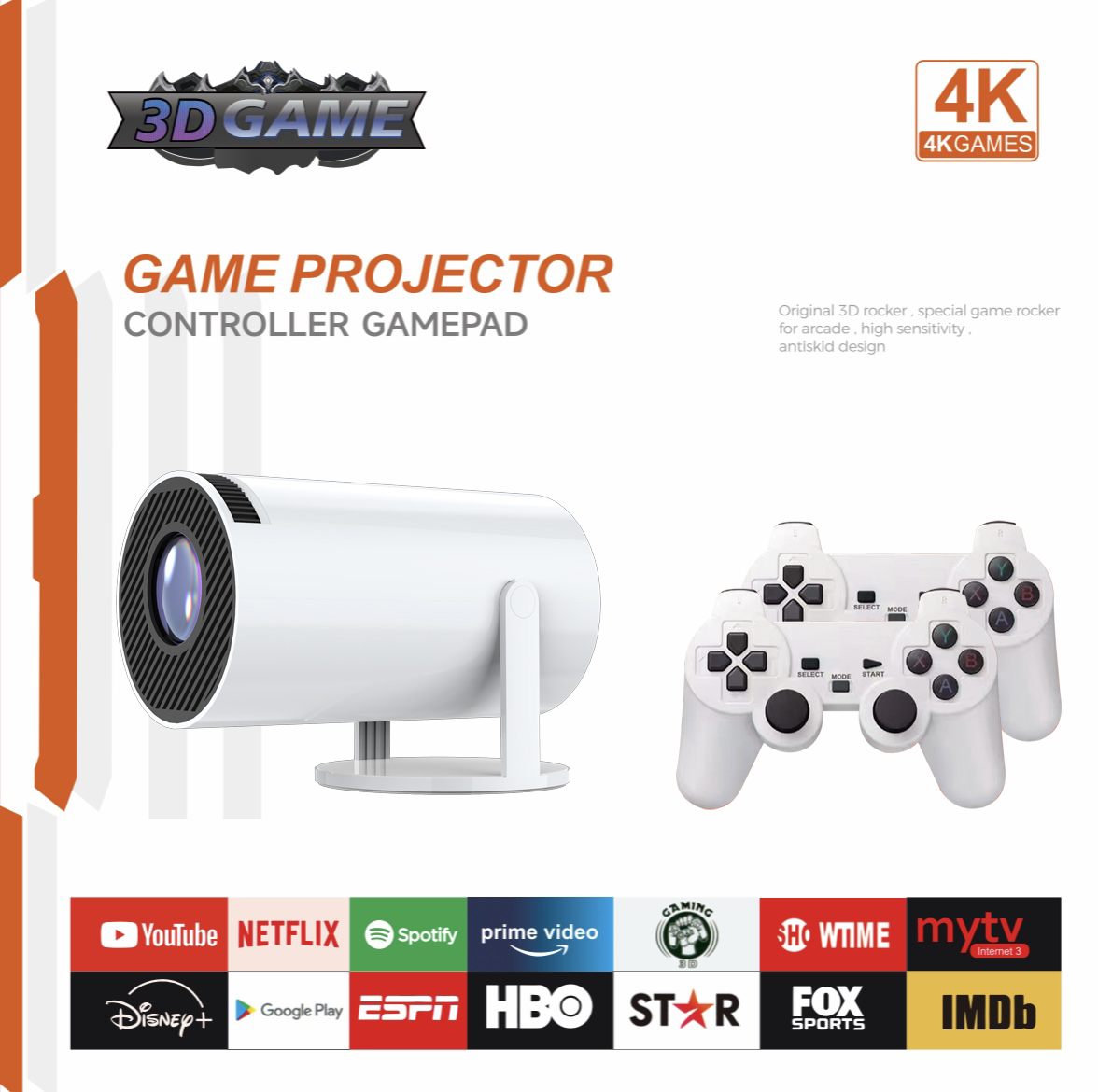 Proyektor Game 3D 2 In 1 F300  - Netflix Home Cinema ulasan dan harga