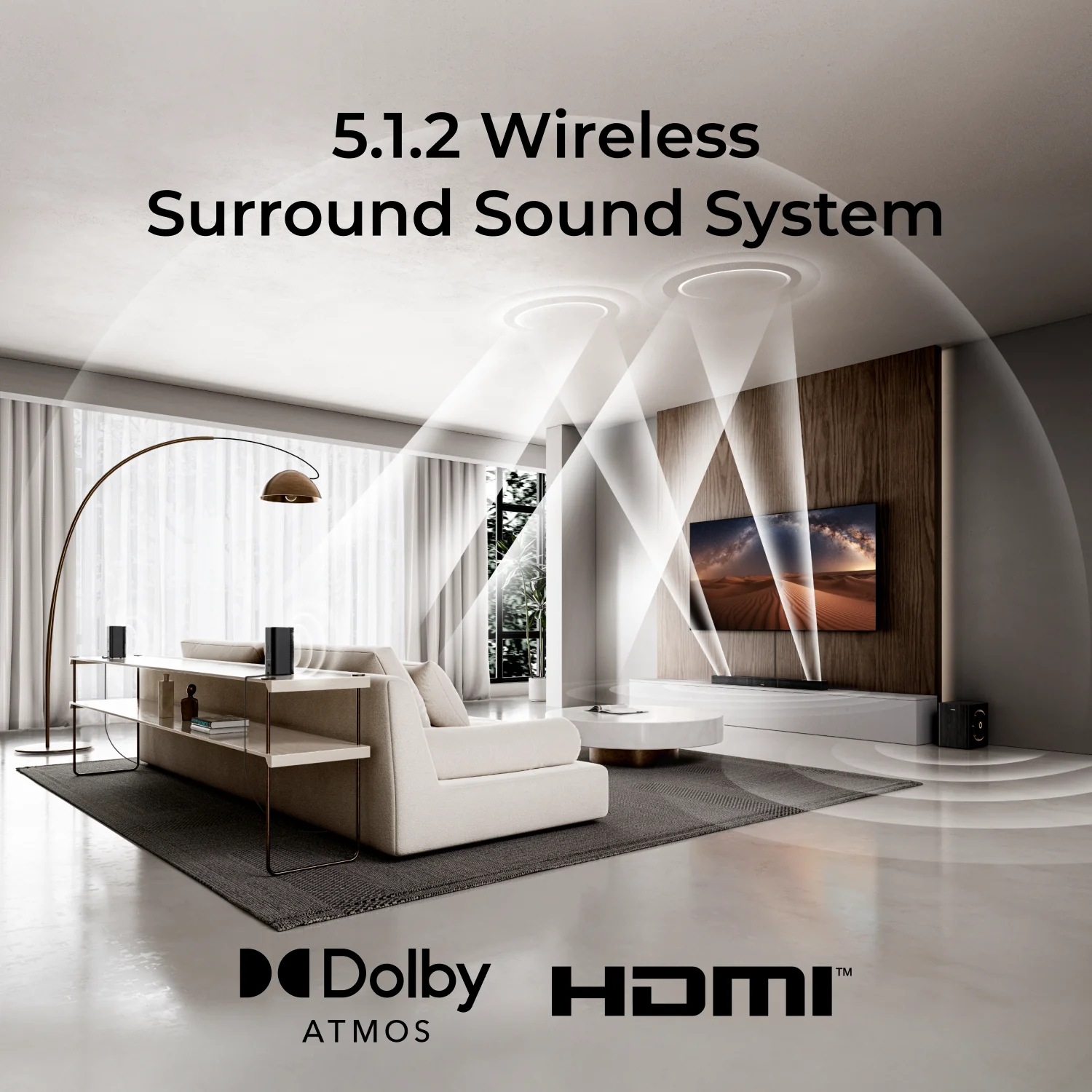 Sistem Suara Surround Nirkabel - Home Cinema Of Soundbar ulasan dan harga
