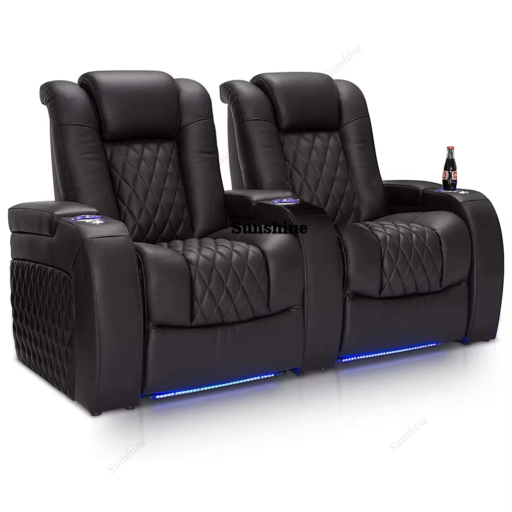 Sofa bioskop elektrik 3 duduka - Home Cinema Interiors ulasan dan harga