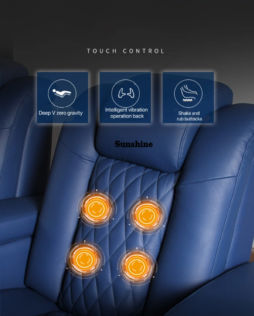 Sofa bioskop elektrik 3 duduka - Home Cinema Interiors ulasan dan harga