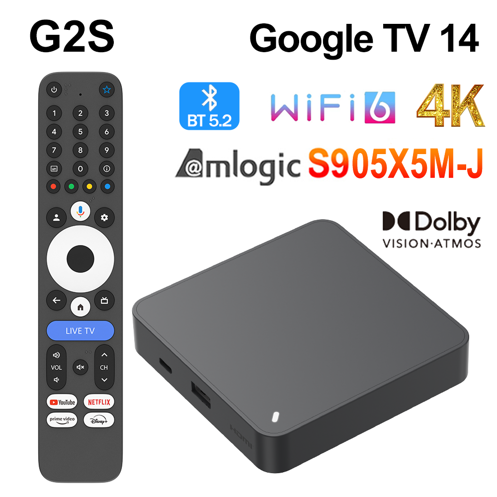 G2S GTV TV BOX GoogleTV 14 Aml - Netflix Home Cinema ulasan dan harga