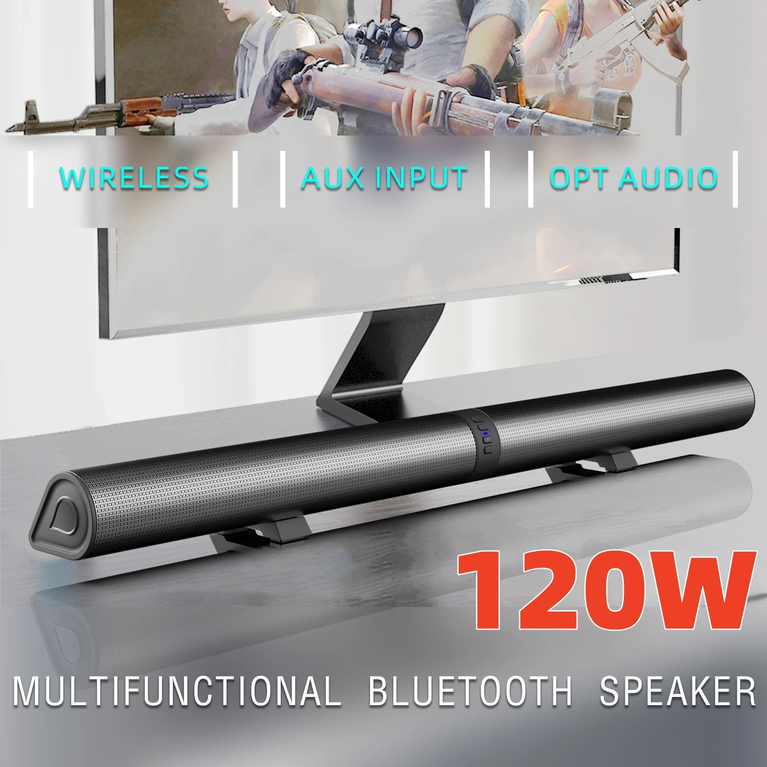 Soundbar FM speaker Bluetooth  - Home Cinema Of Soundbar ulasan dan harga